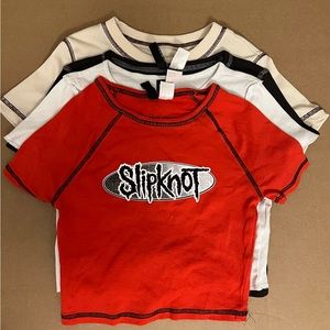 4 crop tops, pack of four